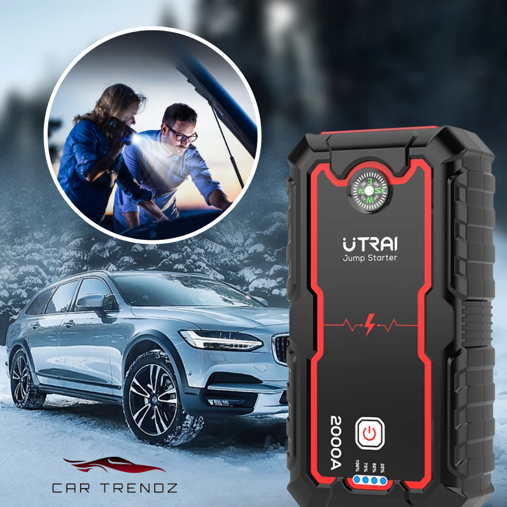 12V 2000A Car Jump Starter Device for emergencies