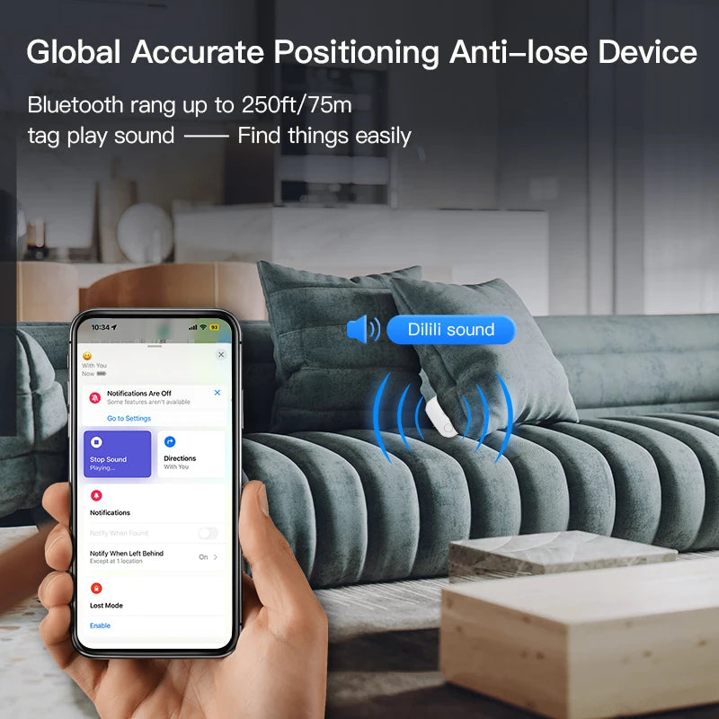 Bluetooth Tracker Air Tag Replacement via Apple