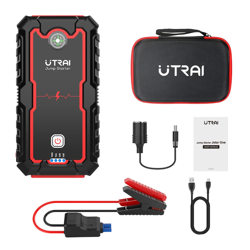 12V 2000A  Car Jump Starter Device for emergencies